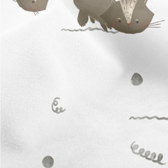 Explore The World Brown Cat Micro Fleece