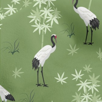 Elegant And Beautiful Red-crow Micro Fleece
