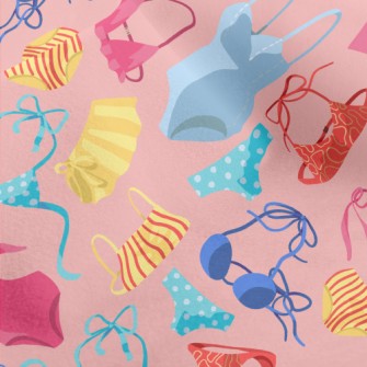 Colorful Bikinis Micro Fleece