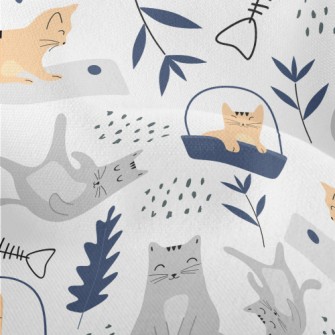 Relaxed Cat Lightweight Performance Linen