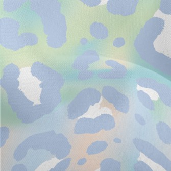 Colorful Leopard Print Lightweight Performance Linen