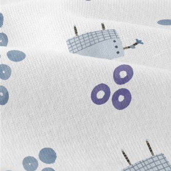 Cute Smiling Robot Modern Jersey