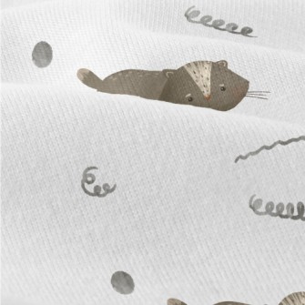 Explore The World Brown Cat Modern Jersey