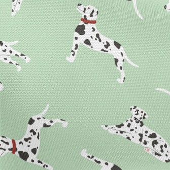 Cute And Gentle Dalmatian Pongee