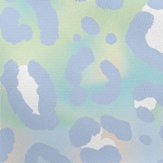 Colorful Leopard Print Pongee
