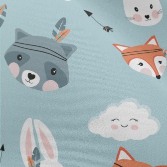 Indian Headdress Animal Chiffon