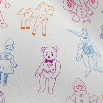 Retro Children's Toys Chiffon