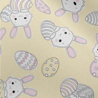 Happy Smiling Bunny Chiffon