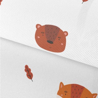 Nordic Animal Graffiti Waterproof Oxford