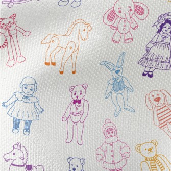 Retro Children's Toys Waterproof Canvas