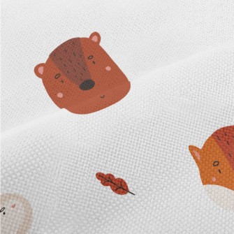 Nordic Animal Graffiti Performance Linen