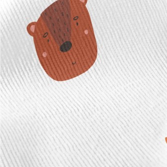 Nordic Animal Graffiti Standard Corduroy