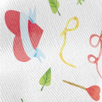 Hand Drawn Watercolor Valentin Standard Corduroy