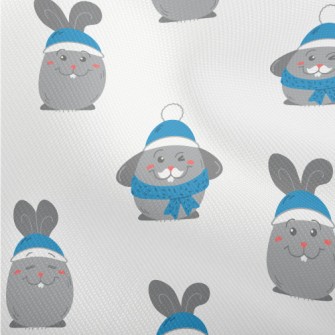 Blue Beanie Bunny Dobby