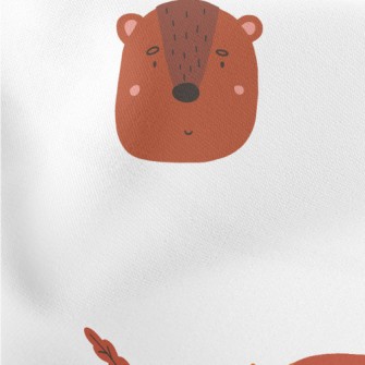 Nordic Animal Graffiti Stretch Ponte