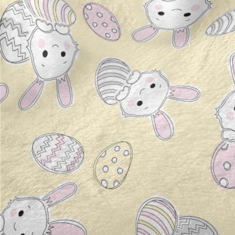 Happy Smiling Bunny Minky