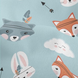 Indian Headdress Animal Lightweight Performance Linen