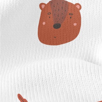 Nordic Animal Graffiti Stretch Jersey