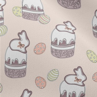 Cupcakes And Easter Eggs Chiffon