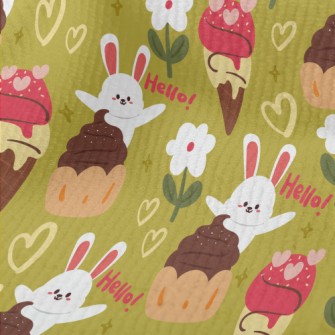 Surprise Bunny With Dessert Terry