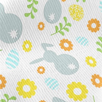 Colorful Cartoon Easter Standard Corduroy