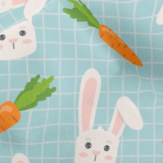 Cartoon Mouthless Folded Ear R Micro Fleece