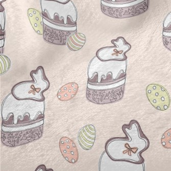 Cupcakes And Easter Eggs Minky