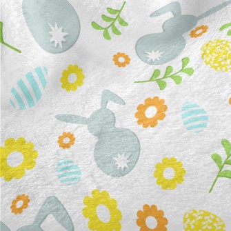 Colorful Cartoon Easter Minky