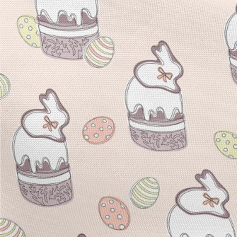 Cupcakes And Easter Eggs Pongee