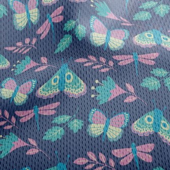 Butterflies And Moths Athletic Mesh Flat Back