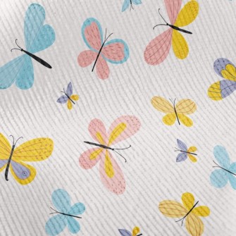 Colorful Butterflies Standard Corduroy