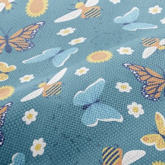 Colorful Butterflies Performance Linen