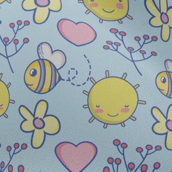 Sun And Bees Chiffon