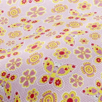 Cute Flower Butterfly Performance Linen