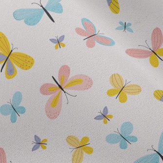 Colorful Butterflies Chiffon