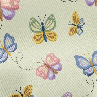 Colorful Butterfly Standard Corduroy
