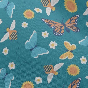 Colorful Butterflies Chiffon