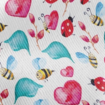 Ladybug And Bee Standard Corduroy