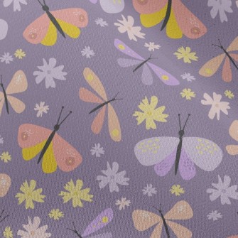 Butterflies And Dragonflies Chiffon
