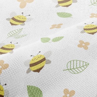 Bee And Little Flowers Performance Linen