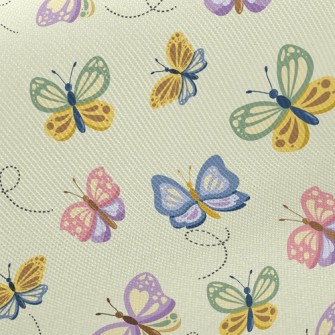 Colorful Butterfly Twill
