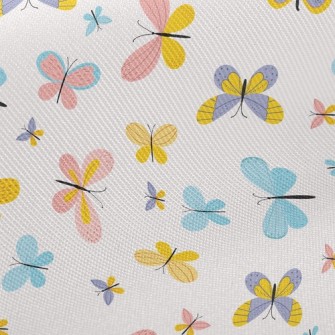 Colorful Butterflies Twill
