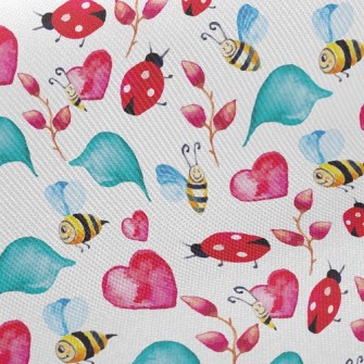 Ladybug And Bee Twill