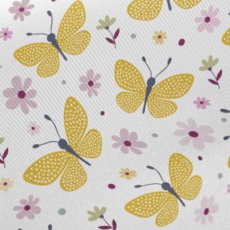 Yellow Butterfly Twill