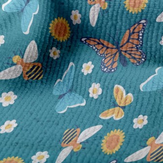 Colorful Butterflies Terry