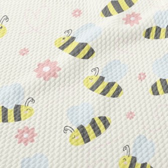Happy Bee Birdseye Piqué