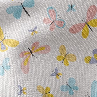 Colorful Butterflies Waterproof Canvas