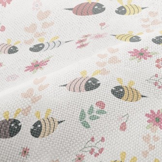Flowers And Bees Couple Performance Linen