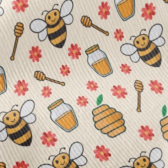 Sweet Honey And Bees Standard Corduroy
