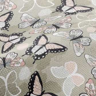 Colorful Butterfly Performance Linen